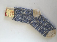 Organic Merino Wool Socks
Color: 11 Natural/Skyblue