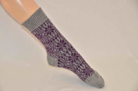 Organic Merino Wool Socks
Color: 149 Lt. grey/Lilac