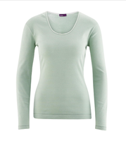 Organic cotton Sleep Shirt
Color:  rosemary/mint