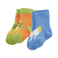 Baby Organic Cotton Socks
Color: 706 pumpkin/cobalt