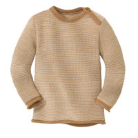 Disana Organic Wool Melange Sweater
Color: 940 Karamel Natural