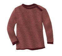 Disana Organic Wool Melange Sweater
Color: 939 Cassis-Rose