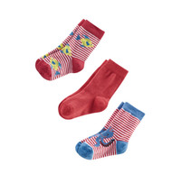 Baby Organic Cotton Socks
Color: 571 poppy/white