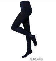 Women's Organic Wool Cotton Tights
Color: 483 dark saphire