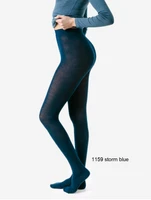 Women's  Organic Wool Cotton Tights - "HELENE"
