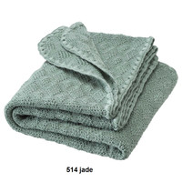 Organic Wool Knitted Blanket
