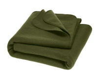 Disana Organic Boiled Wool Blanket 135 - 200 cm
Color: Olive