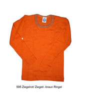 Organic Wool/ Silk Kids Long Sleeve Shirt