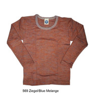 Organic Wool/ Silk Kids Long Sleeve Shirt