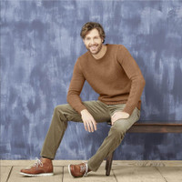 Organic Cotton Wool Sweater
Color: 789 rust