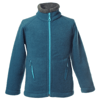 Organic Wool Fleece Kids Jacket 
Color: 216 Pacific/LightBlue