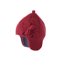 Organic Wool Fleece Hat
Color: 182 burgundy