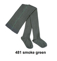 Organic Wool Cotton Kids Leggings
Color: 481 smoke green