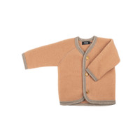 Organic Wool Fleece Baby Jacket 
Color: 031 dusty apricot