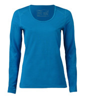 Organic Wool/ Silk Women's Shirt Regular fit
Color: sky