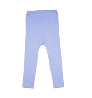 Cosilana Organic Wool/ Silk/ Cotton Leggings for Children
Color: 06 Blue melange
