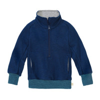 Disana Organic Wool Children's Half-Zip Sweater