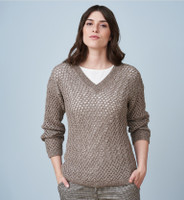 Women's Organic Cotton Alpaca Sweater