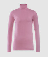 Women's Organic Cotton Turtleneck shirt
Color: 529 dusty rose