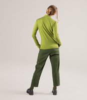 Women's Organic Cotton Turtleneck shirt
Color: 124 Green