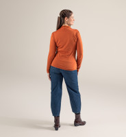 Women's Organic Cotton Turtleneck shirt
Color: 789 Rust