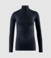 Women's Organic Cotton Turtleneck shirt
Color: 566 ink blue