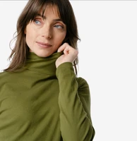 Women's Organic Cotton Turtleneck shirt