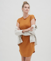 Women's Linen Dress
Color: 390 Amber