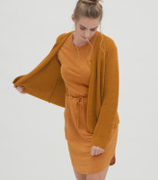 Women's Linen Dress
Color: 390 Amber