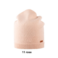 Merino Wool, Cashmere Women Hat
Color: 11 rose