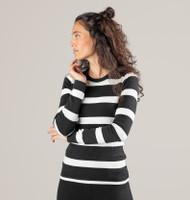 Women's  Organic Cotton  Long-sleeved shirt - "PAULA"