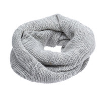 Disana Organic Wool Loop Scarf 
Color: 911 Grey Natural