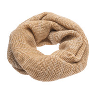 Disana Organic Wool Loop Scarf 
Color: 940 Caramel Natural