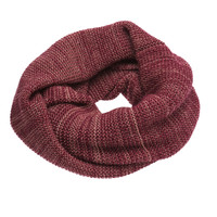 Disana Organic Wool Loop Scarf 
Color: 939 Cassis Rose