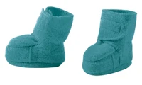 Disana Boiled Wool Booties
Color: Lagoon