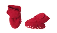 Disana Boiled Wool Booties
Color: Red