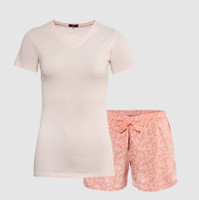 Women's Organic Cotton Shorty pyjamas, Set