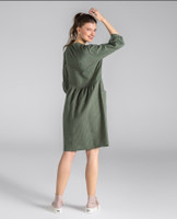 Women's Organic Cotton Seersucker dress