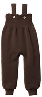 Disana Organic Wool Knitted Overalls
Color: Chocolate