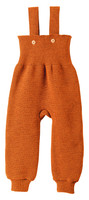 Disana Organic Wool Knitted Overalls
Color: 771 Orange