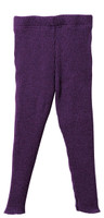 Organic Merino Wool Knitted Leggings
Color: Plum