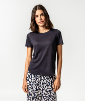 Women Linen T-Shirt