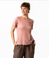 Women Linen T-Shirt