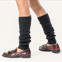 Women Organic Cotton Wool Leg Warmers