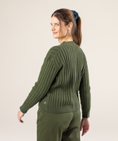 Organic Cotton Wool Cardigan