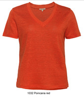 Women Linen T-Shirt