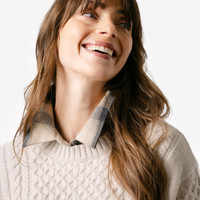 Organic Cotton Wool  Knitted sweater