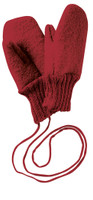 Boiled Wool Mittens
Color: Bordeaux