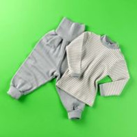 Organic Wool / Silk Baby Pants
Color: Tin