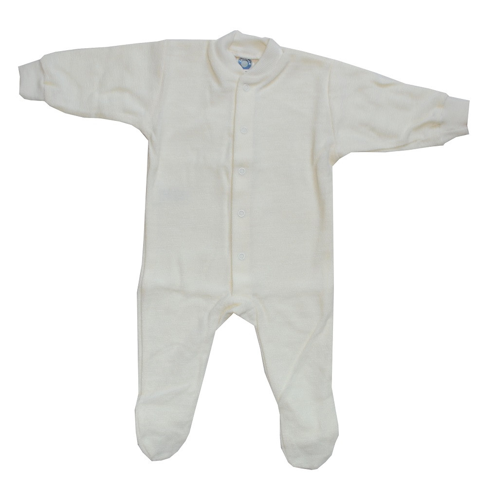natural fleece baby pajamas